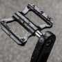 Ультралегкі алюмінієві педалі Promend R41 для велосипеда, чорні, 250г