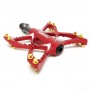 Promend M56 Red - велосипедные педали-бабочки на промподшипниках, легкие, алюминиевые