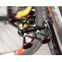Promend M56 Black - велосипедные педали-бабочки на 3-х промподшипниках, легкие, алюминиевые