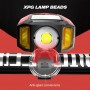 Мощная велосипедная LED фара 3-в-1 с компьютером, сигналом и USB, синяя