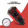 Мощная велосипедная LED фара 3-в-1 с компьютером, сигналом и USB, синяя