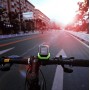 Двойная велосипедная смарт фара с сигналом, 2x T6 LED 400LM, 2000mAh, USB зарядка