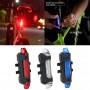 Ліхтар габарит велосипедний універсальний, мигалка, 5 LED, акумулятор, micro USB