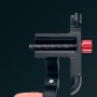 Алюминиевый держатель для смартфона на вынос велосипеда Promend SJJ-299-1, поворотный 360°, черный