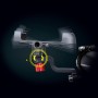 Алюминиевый держатель для смартфона на вынос велосипеда Promend SJJ-299-1, поворотный 360°, черный