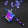 Алюминиевый держатель для смартфона на руль велосипеда Promend SJJ-298D, поворотный 360°, хамелеон