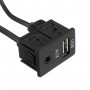 Кабель удлинитель AUX + USB на 2 RCA 1.5м для автомобильной магнитолы, mp3 адаптера