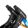 Ручки для механічних гальм велосипеда Toopre FR-5 (Avid), сині, на 2 пальці, алюмінієві, пара