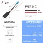 Bluetooth 5.0 AUX адаптер с разъемом KCE-236B, к входу Full Speed, для авто магнитол ALPINE CDE9885R | IVA-D105R и др.