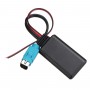 Bluetooth 5.0 AUX адаптер с разъемом KCE-236B, к входу Full Speed, для авто магнитол ALPINE CDE9885R | IVA-D105R и др.