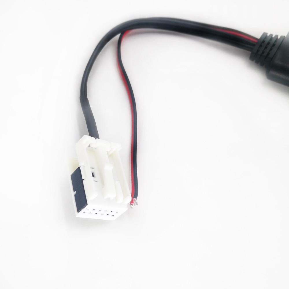 Bluetooth 5.0 AUX адаптер для авто магнітоли SKODA Cruise | SEAT RNS-4 | VOLKSWAGEN RCD 310, 510, 12-pin, та ін.