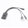  Универсальный Bluetooth AUX 3.5 мм адаптер, с микрофоном, поддержка A2DP, для авто магнитолы