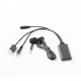  Универсальный Bluetooth AUX 3.5 мм адаптер, с микрофоном, поддержка A2DP, для авто магнитолы
