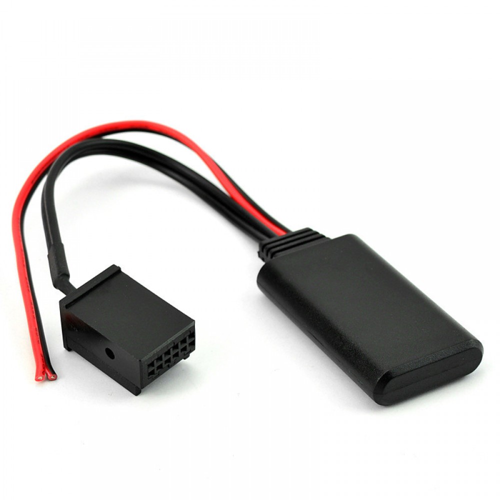 Bluetooth 5.0 AUX адаптер для авто магнітол BMW E60 | E61 | E63 | E64, 12-pin, та ін.