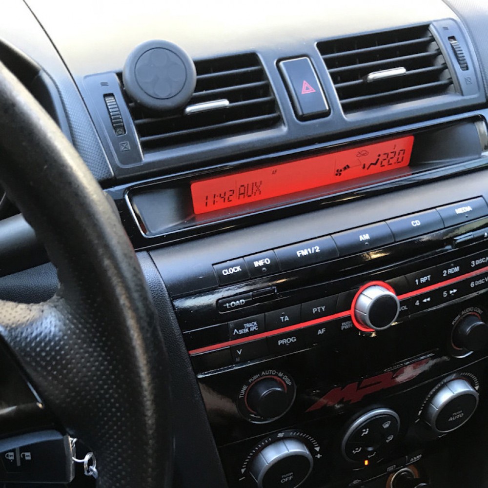 Bluetooth 5.0 USB AUX адаптер, з мікрофоном, MP3 плеєр, для магнітоли MAZDA 1168 | 1269 | 4103, 16 pin, та ін.