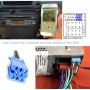 Bluetooth 5.0 AUX адаптер с разъемом Mini ISO для авто магнитолы MERCEDES BE 6086, 8-pin, и др.