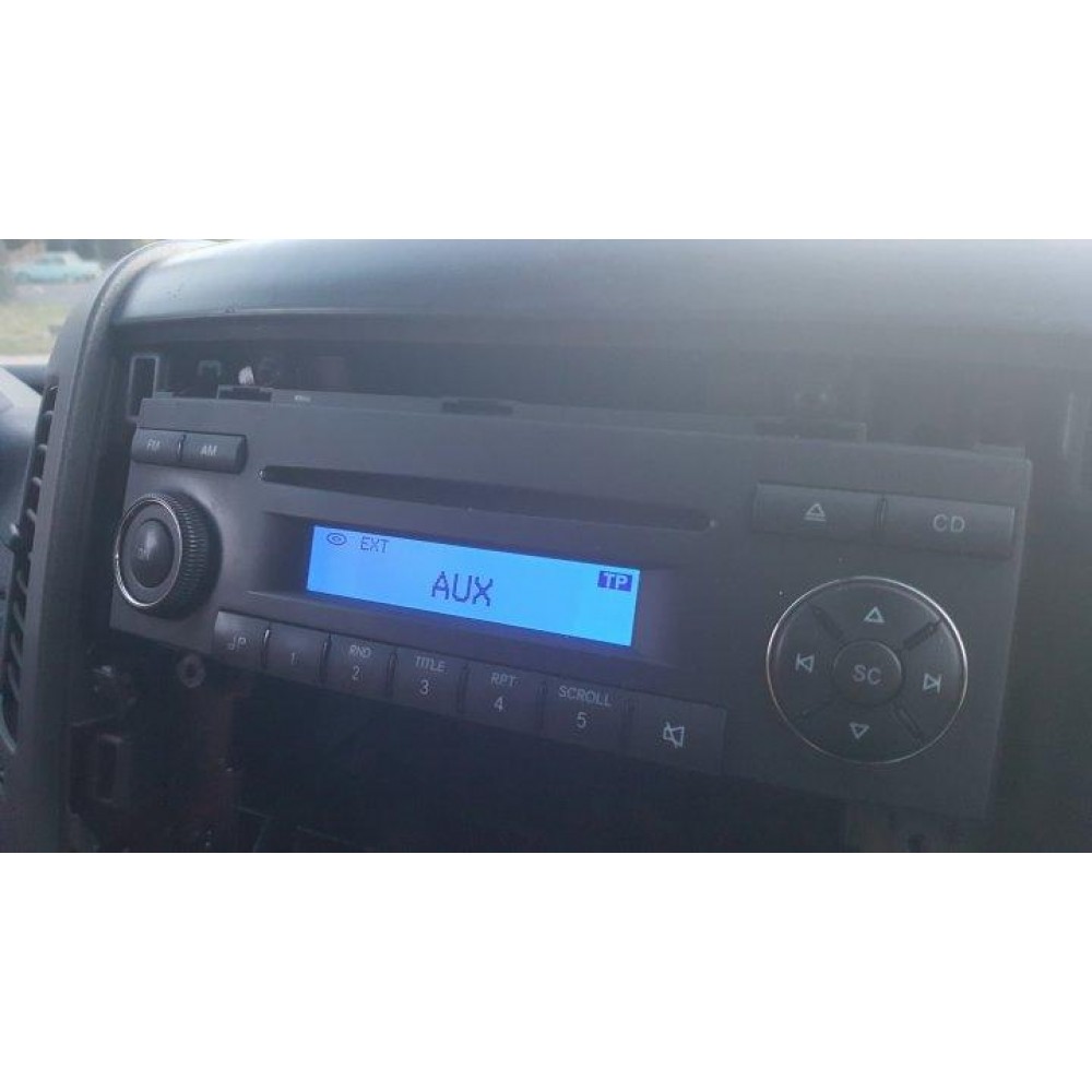 Bluetooth 5.0 AUX адаптер с разъемом Mini ISO для авто магнитолы MERCEDES BE 6086, 8-pin, и др.