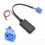 Bluetooth 5.0 AUX адаптер с разъемом Mini ISO для авто магнитолы MERCEDES BE 6086, 8-pin, и др.