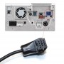 Bluetooth 5.0 USB AUX адаптер з мікрофоном, MP3 плеєр, для авто магнітоли з роз'ємом IP-BUS, для магнітоли PIONEER DEH-P 2500R та ін.