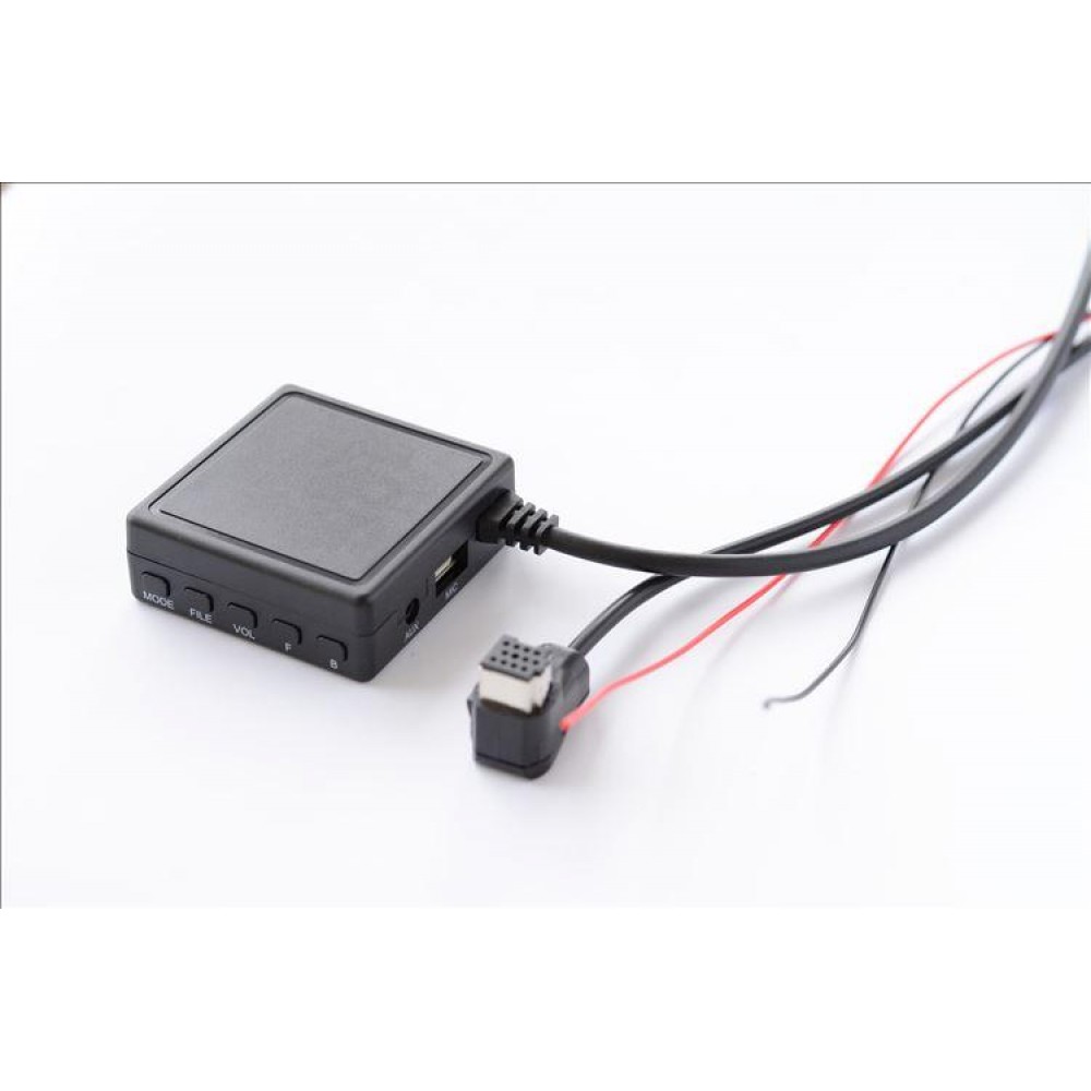 Bluetooth 5.0 USB AUX адаптер з мікрофоном, MP3 плеєр, для авто магнітоли з роз'ємом IP-BUS, для магнітоли PIONEER DEH-P 2500R та ін.