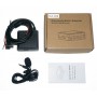 Bluetooth 5.0 USB AUX адаптер с микрофоном, MP3 плеер, с разъемом AI-NET (UniLink), для авто магнитолы Alpine CDA-9853R | JVC KW-AVX80 и др.