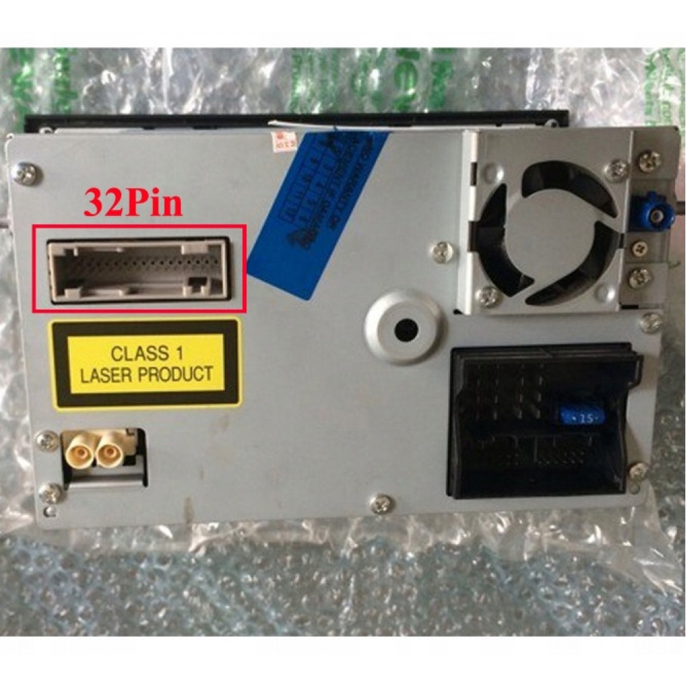 Bluetooth USB AUX адаптер, з мікрофоном, MP3 плеєр, для магнітоли AUDI Navigation Plus RNS-E, 32-pin