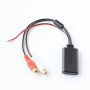 Універсальний Bluetooth адаптер, з мікрофоном, з роз'ємом тюльпани 2x RCA Female|Мама, підтримка A2DP, для авто магнітоли