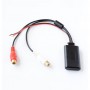 Універсальний Bluetooth адаптер, з мікрофоном, з роз'ємом тюльпани 2x RCA Female|Мама, підтримка A2DP, для авто магнітоли