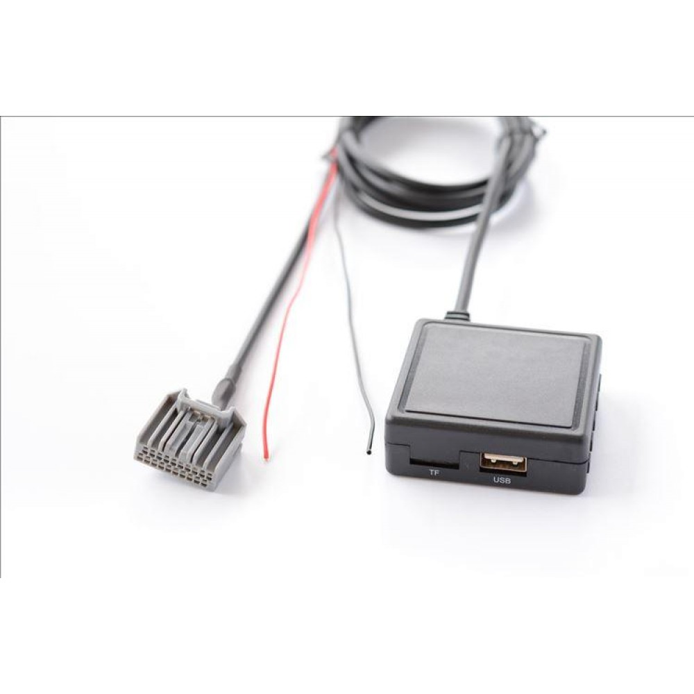 Bluetooth USB AUX адаптер, з мікрофоном, MP3 плеєр, для авто магнітоли HONDA Civic | CRV | ACCORD, 20-pin
