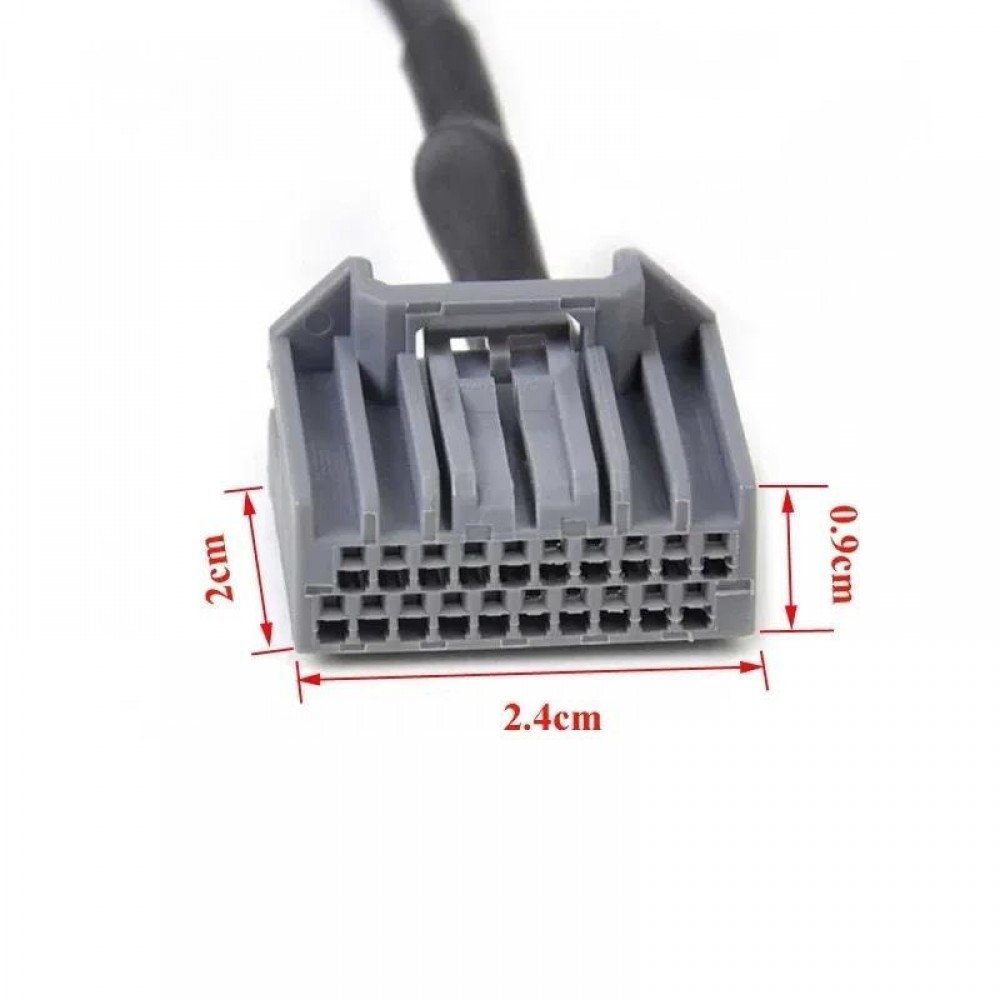Bluetooth USB AUX адаптер, з мікрофоном, MP3 плеєр, для авто магнітоли HONDA Civic | CRV | ACCORD, 20-pin