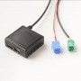 Bluetooth 5.0 USB AUX адаптер з мікрофоном, MP3 плеєр, з роз'ємом Mini ISO, для авто магнитол RENAULT, 6 та 8-pin, та ін.