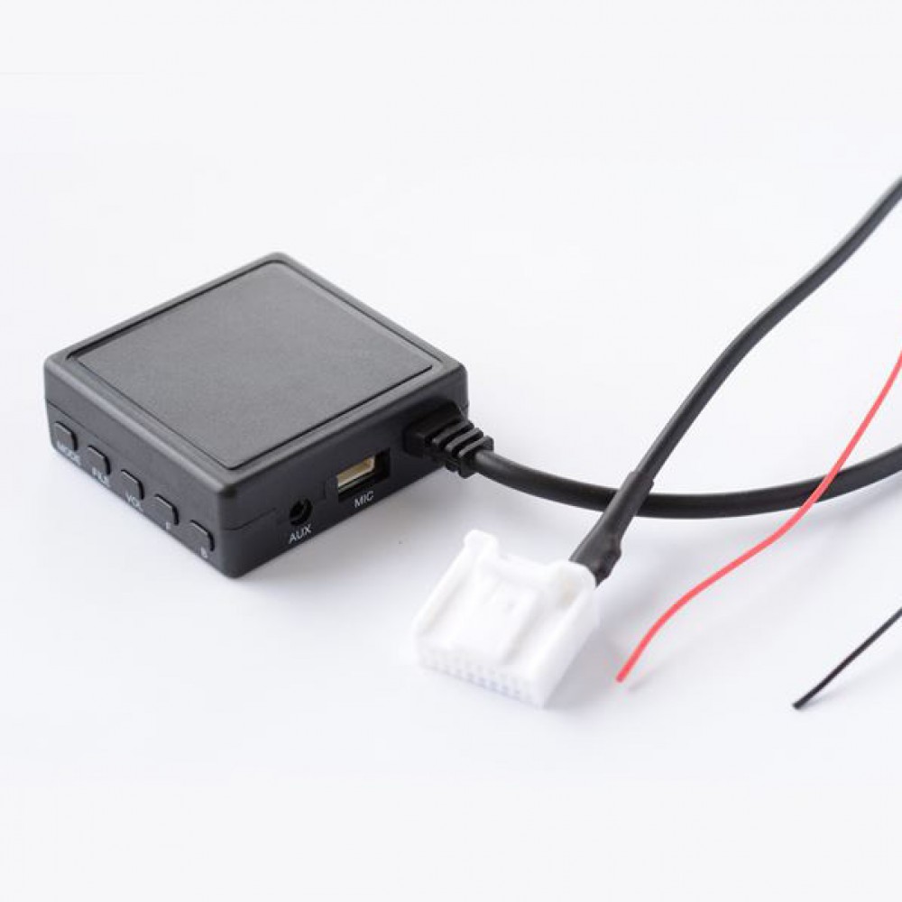 Bluetooth 5.0 USB AUX адаптер, с микрофоном, MP3 плеер, для авто магнитол Toyota, 20 pin, и др.