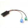 Bluetooth 5.0 AUX кабель адаптер з роз'ємом Mini ISO для авто магнітоли RENAULT Megane, 6 і 8 pin, та ін.