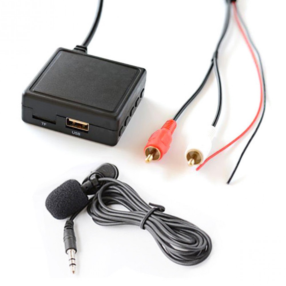Универсальный Bluetooth 5.0 USB AUX MP3, с разъемом тюльпаны RCA, для авто магнитол 