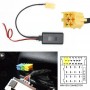 Bluetooth 5.0 AUX адаптер з роз'ємом Mini ISO для авто магнітоли Fiat SB05, 6 pin, та ін.