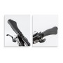 Грипсы на руль велосипеда резиновые анатомические Promend GR-506, под грипшифт 130 и 95 мм 