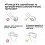 Грипсы на руль велосипеда силиконовые анатомические SLA легкие, золотого цвета