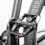Педалі топталки алюмінієві Promend M24 для гірського та спортивного велосипеда із шипами, чорні велопедалі