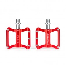 Ультра легкі педалі Promend R41 алюмінієві, червоні, 250 г